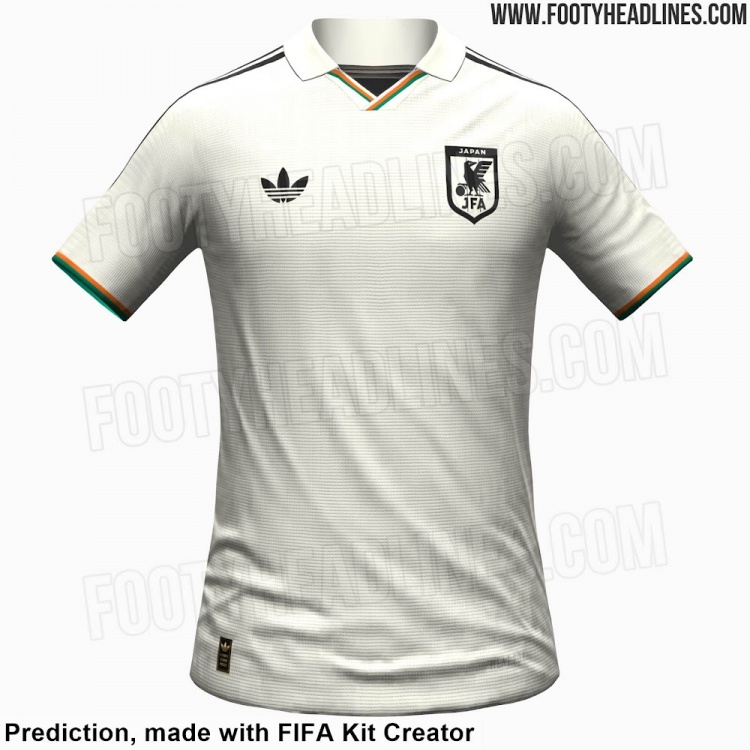 pg电子游戏攻略-日本队2026世界杯客场球衣曝光：米白色主色调，阿迪标换为三叶草