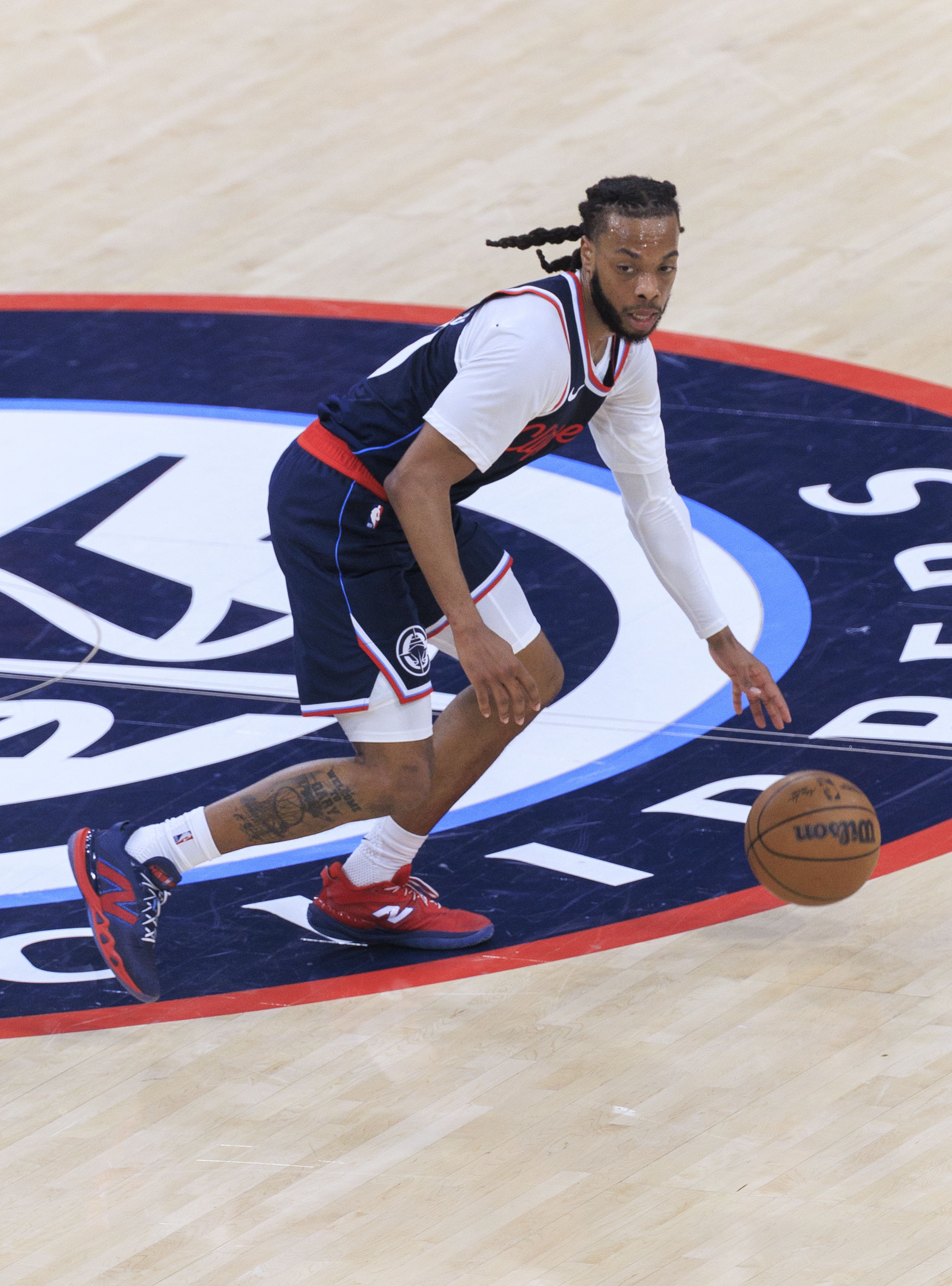 pg电子秘籍-加兰：加入快船轮换后 最兴奋的两件事是传空接&amp;转换进攻得分